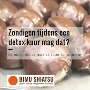 zondigen tijdens een detox-kuur mag dat?